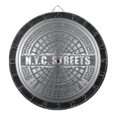 Manhole Covers Brooklyn Dartscheibe (vorne)