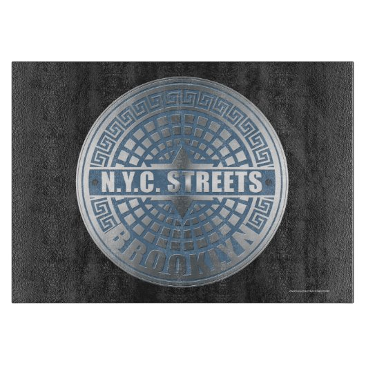 Manhole Covers Brooklyn Schneidebrett (Vorderseite)