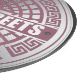 Manhole Covers Brooklyn Schneidebrett (Ecke)