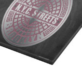 Manhole Covers Brooklyn Schneidebrett (Ecke)