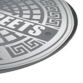 Manhole Covers Brooklyn Schneidebrett (Ecke)