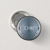 Manhole Covers Manhattan Button (Vorne & Hinten)