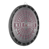 Manhole Covers Manhattan Dartscheibe (Vorderseite Links)