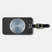 Manhole Covers Manhattan Gepäckanhänger (Vorderseite horizontal)