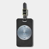 Manhole Covers Manhattan Gepäckanhänger (Vorderseite vertikal)