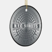 Manhole Covers Manhattan Keramikornament (Rechts)
