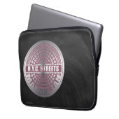 Manhole Covers Manhattan Laptopschutzhülle (Vorderseite Links)