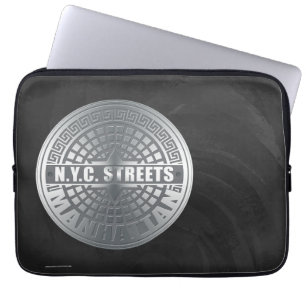 Manhole Covers Manhattan Laptopschutzhülle