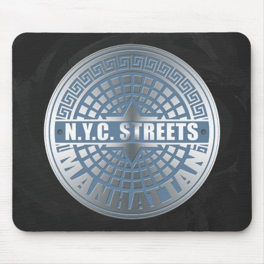 Manhole Covers Manhattan Mousepad (Vorne)