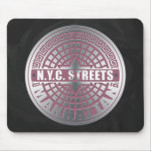 Manhole Covers Manhattan Mousepad (Vorne)