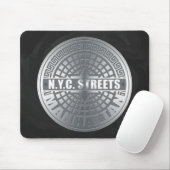 Manhole Covers Manhattan Mousepad (Mit Mouse)