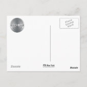 Manhole Covers Manhattan Postkarte (Rückseite)