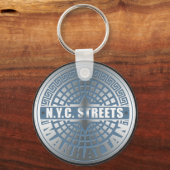 Manhole Covers Manhattan Schlüsselanhänger (Vorderseite)