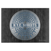 Manhole Covers Manhattan Schneidebrett (Vorderseite)