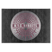 Manhole Covers Manhattan Schneidebrett (Vorderseite)