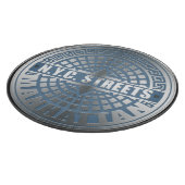 Manhole Covers Manhattan Schneidebrett (Ecke)