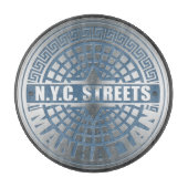 Manhole Covers Manhattan Schneidebrett (Vorderseite)