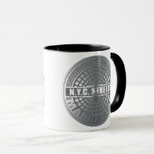 Manhole Covers Manhattan Tasse (VorderseiteRechts)