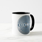 Manhole Covers Manhattan Tasse (VorderseiteRechts)
