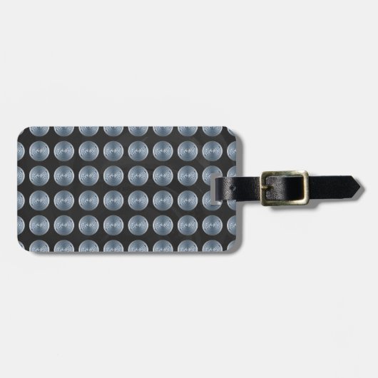 Manhole Covers NYC Gepäckanhänger (Vorderseite horizontal)