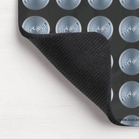 Manhole Covers NYC Mousepad (Ecke)