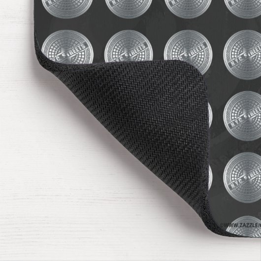 Manhole Covers NYC Mousepad (Ecke)
