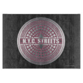 Manhole Covers NYC Schneidebrett (Vorderseite)