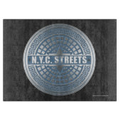 Manhole Covers NYC Schneidebrett (Vorderseite)