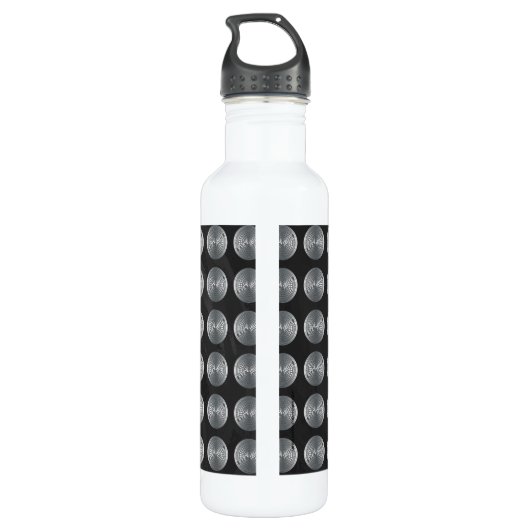 Manhole Covers NYC Trinkflasche (Rückseite)