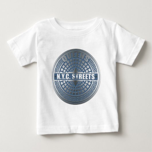 Manhole Covers Queens Baby T-shirt (Vorderseite)