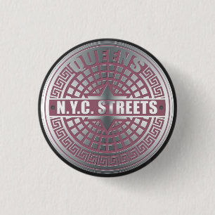 Manhole Covers Queens Button