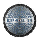 Manhole Covers Queens Dartscheibe (vorne)
