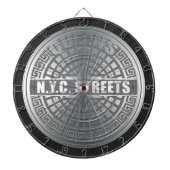 Manhole Covers Queens Dartscheibe (vorne)
