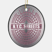 Manhole Covers Queens Keramikornament (Links)