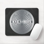 Manhole Covers Queens Mousepad (Mit Mouse)