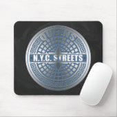 Manhole Covers Queens Mousepad (Mit Mouse)