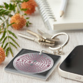 Manhole Covers Queens Schlüsselanhänger (Vorderseite rechts)