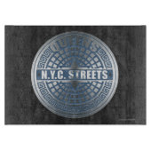 Manhole Covers Queens Schneidebrett (Vorderseite)
