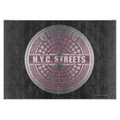 Manhole Covers Queens Schneidebrett (Vorderseite)