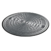 Manhole Covers Queens Schneidebrett (Ecke)
