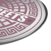 Manhole Covers Queens Schneidebrett (Ecke)