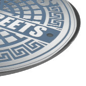 Manhole Covers Queens Schneidebrett (Ecke)