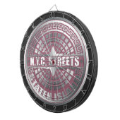 Manhole Covers Staten Island Dartscheibe (Vorderseite rechts)