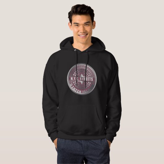 Manhole Covers Staten Island Hoodie (Vorne ganz)