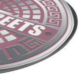 Manhole Covers Staten Island Schneidebrett (Ecke)