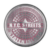 Manhole Covers Staten Island Schneidebrett (Vorderseite)