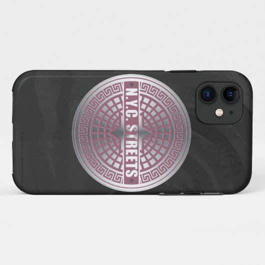 Manhole CoversNYC Case-Mate iPhone Hülle (Rückseite (Horizontal))
