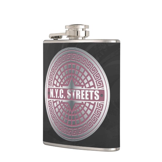 Manhole CoversNYC Flachmann (Links)