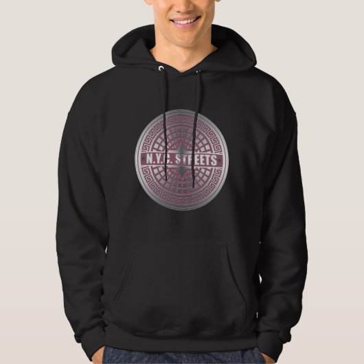 Manhole CoversNYC Hoodie (Vorderseite)