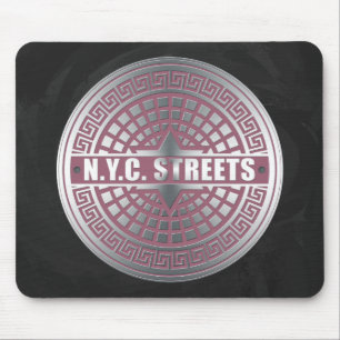 Manhole CoversNYC Mousepad
